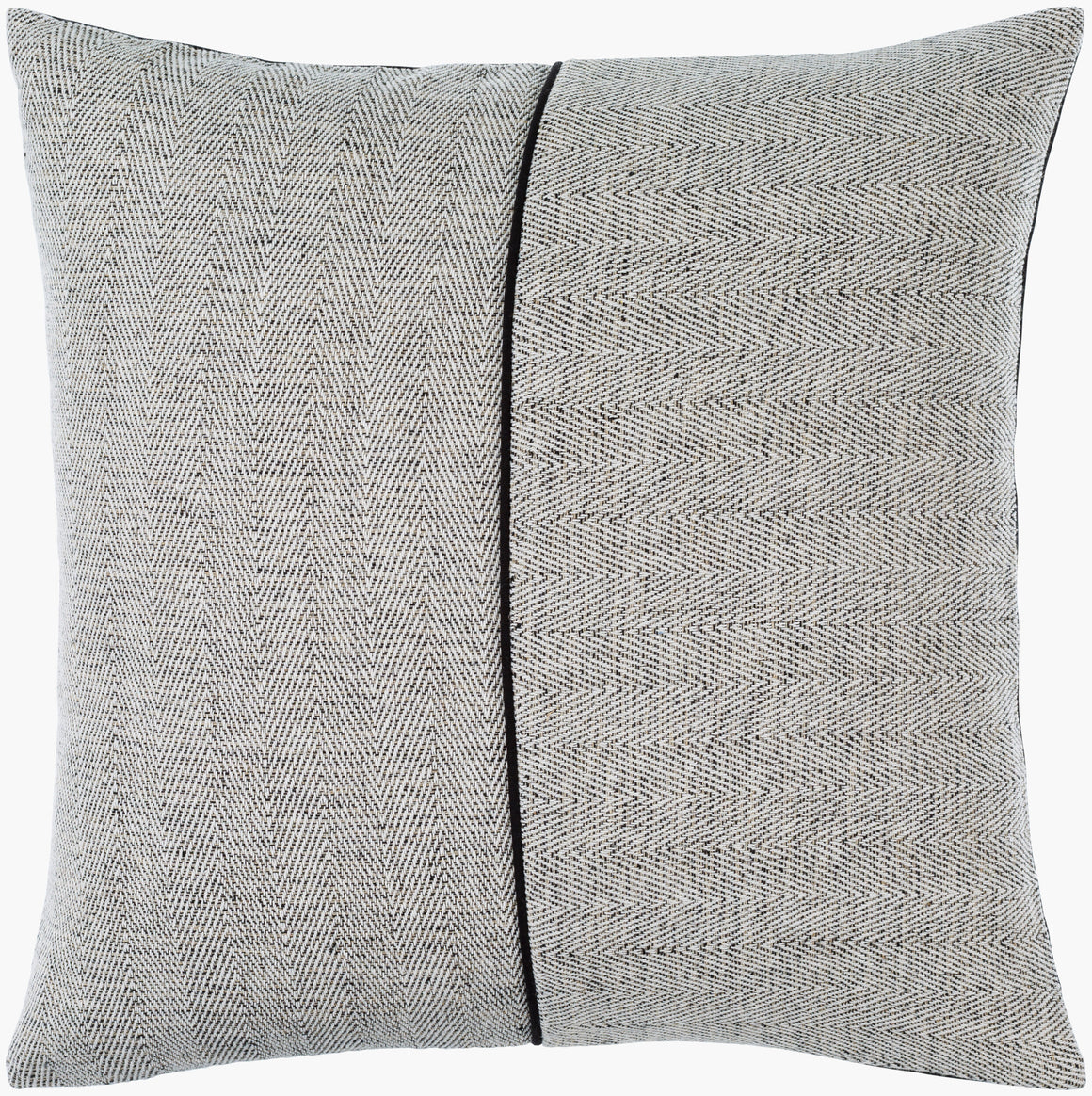 Surya Stitched Linen SCE-002 Accent Pillow