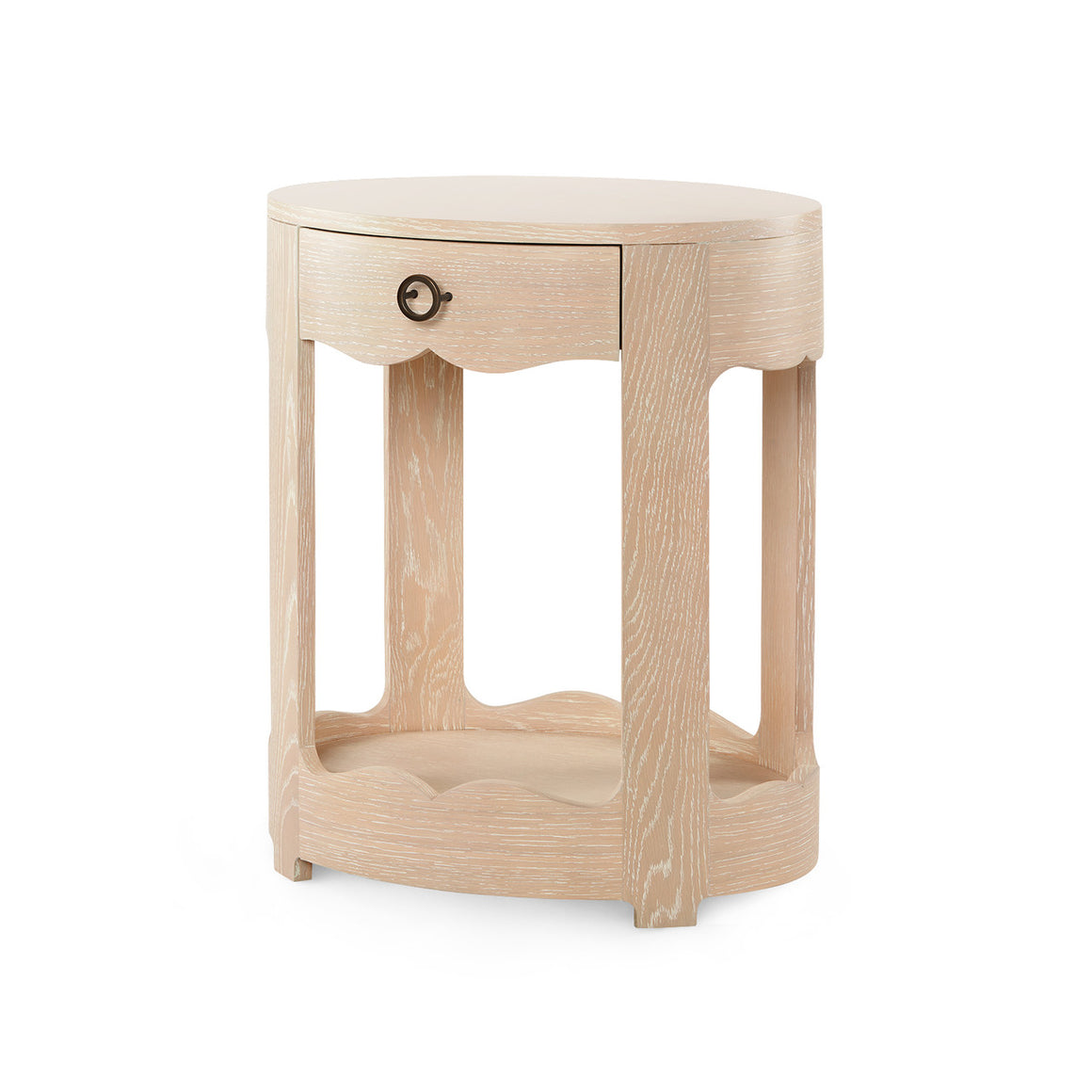 Scarlett 1-Drawer End Table, Sand | Scarlett Drawer End Table Collection | Villa & House