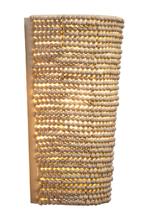 Seawall Beaded Cone Sconce