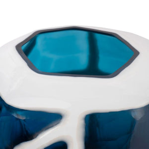 Sewale Medium Vase, Marinue Blue and White | Sewale Collection | Villa & House
