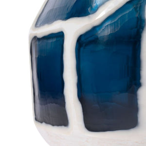 Sewale Medium Vase, Marinue Blue and White | Sewale Collection | Villa & House