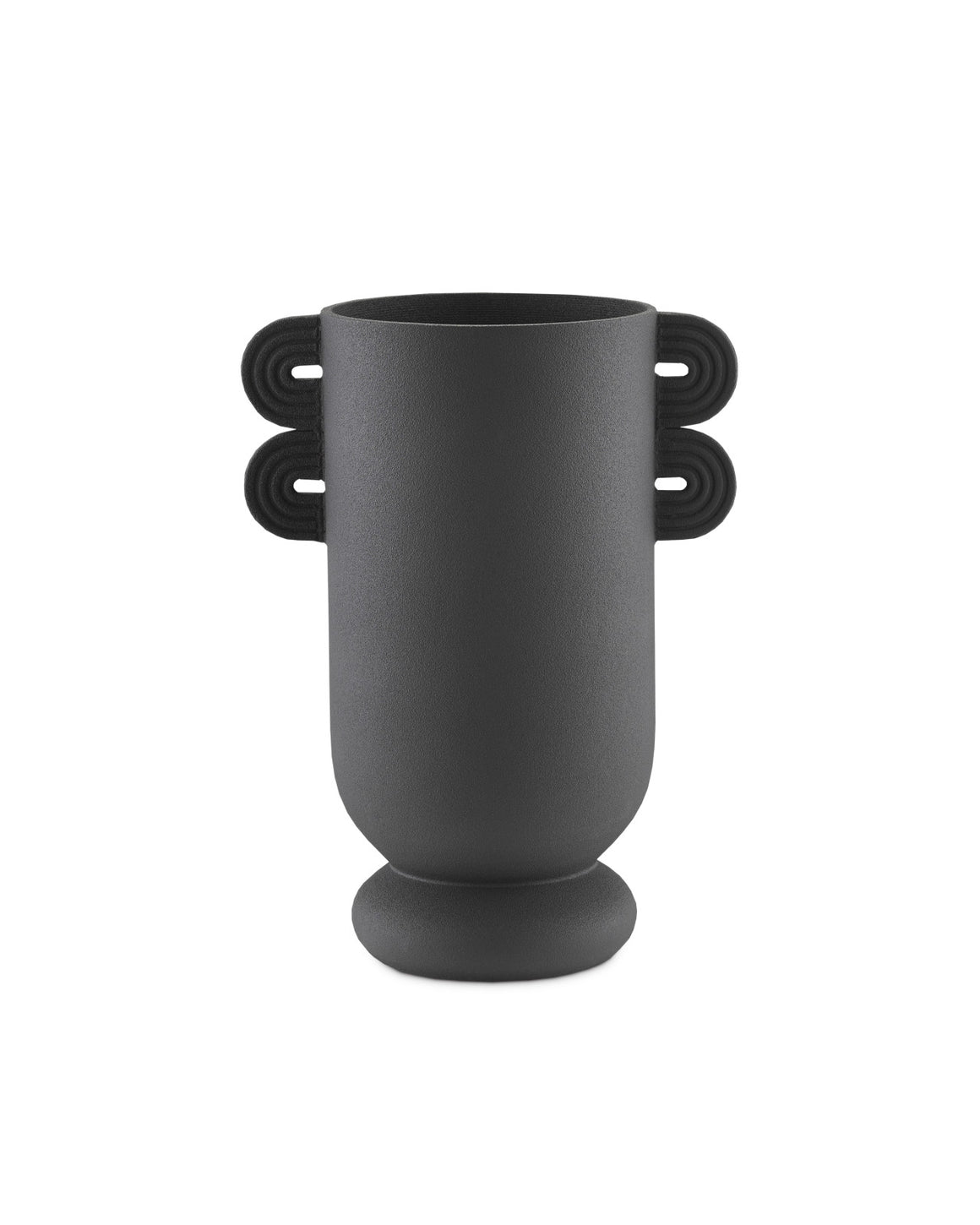 Happy 40 Straight Black Vase