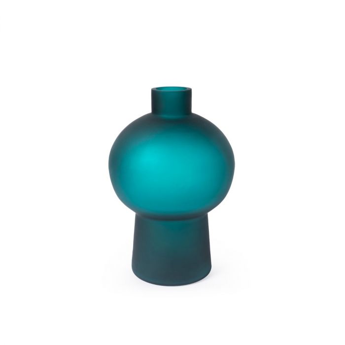Sharri Small Vase, Dark Persian Green | Sharri Collection | Villa & House