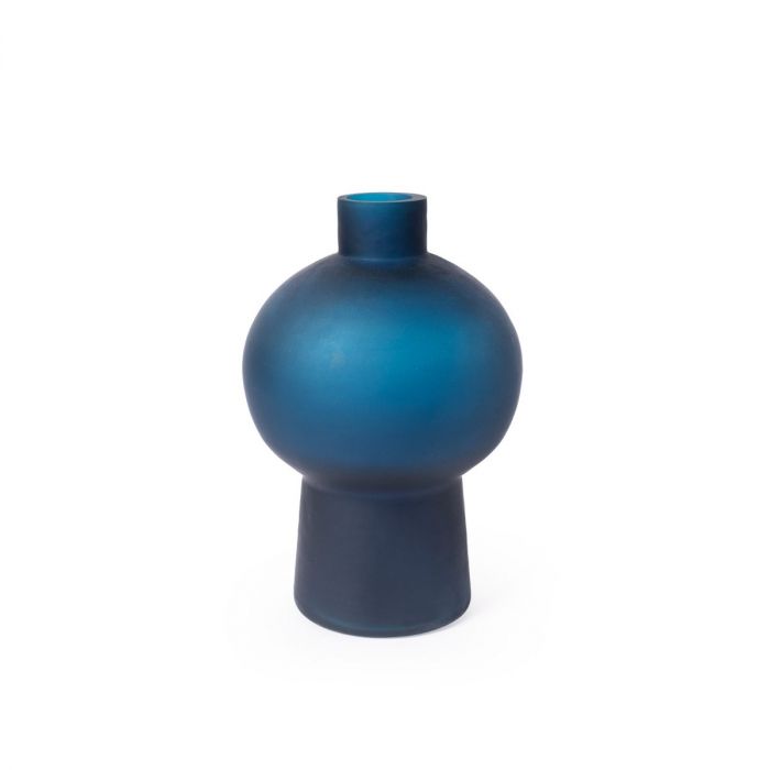 Sharri Small Vase, Prussian Blue | Sharri Collection | Villa & House