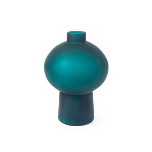 Sharri Medium Vase, Dark Persian Green | Sharri Collection | Villa & House