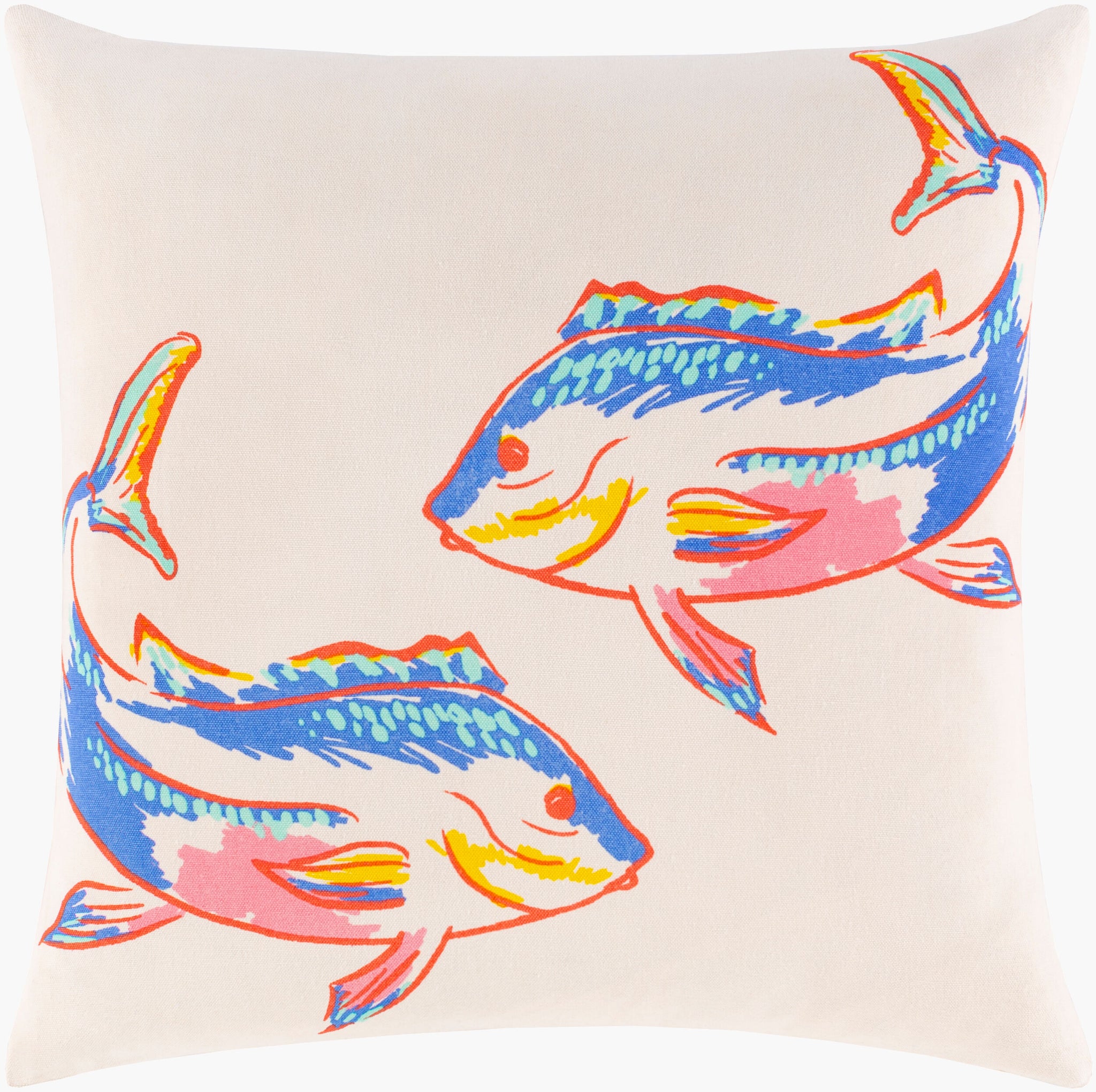 Surya Sea Life SLF-010 Accent Pillow