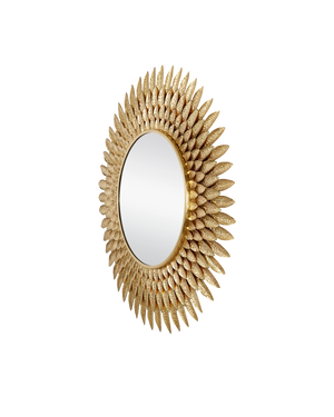 Plume Round Mirror
