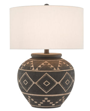 Currey and Company Tattoo Table Lamp