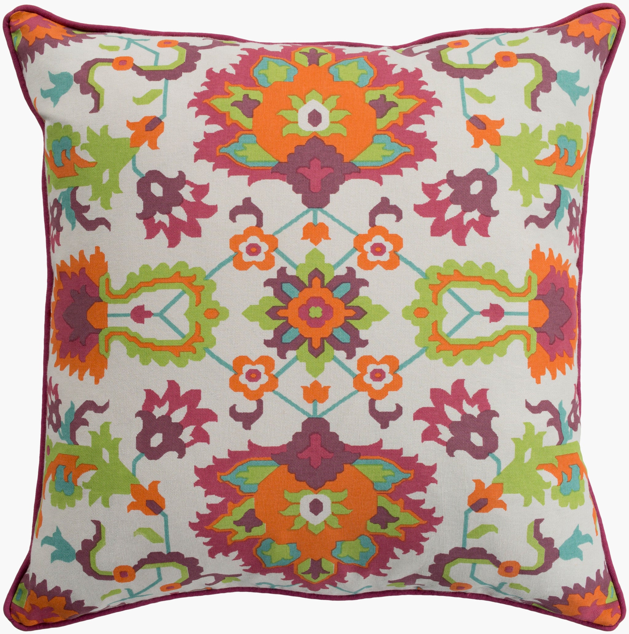 Surya Technicolor TEC-004 Accent Pillow