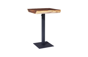 Cafe Bar Table, Metal Leg