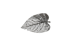 Birch Leaf Wall Art, Silver, SM