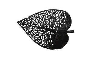 Birch Leaf Wall Art, Silver, XS