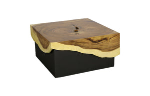 Overflow Coffee Table, Natural, Iron