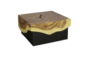 Overflow Coffee Table, Natural, Iron