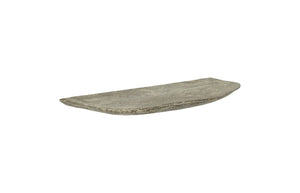 Floating Wall Shelf, Gray Stone, Small