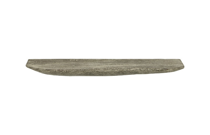 Floating Wall Shelf, Gray Stone, Large