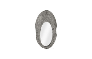 Freeform Mirror, Gray Stone