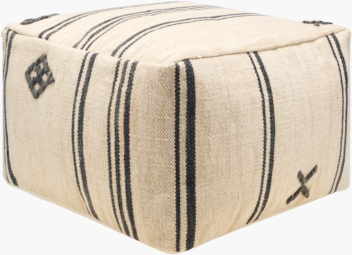 Surya Titus TTPF-001 Pouf