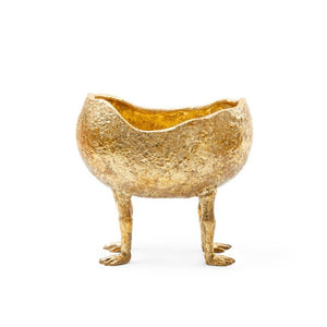 Tumbler Bowl, Gold Leaf | Tumbler Collection | Villa & House