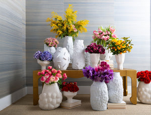 Small Vase in White | Krissa Collection | Villa & House