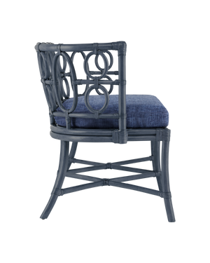Tegal Navy Bench, Finn Indigo