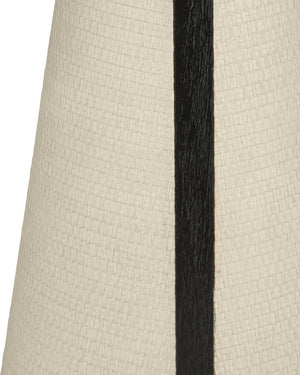 Deanna Raffia Accent Table