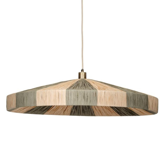 Parasol 1-Light Large Pendant, Green