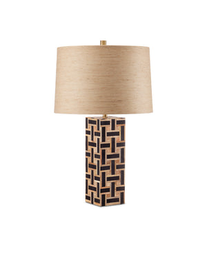 Aarna Black Table Lamp