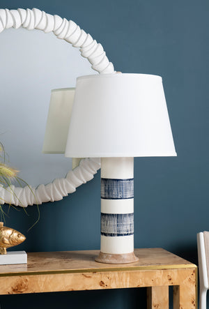 Lamp (Base Only) in Gray & White | Elena Collection | Villa & House