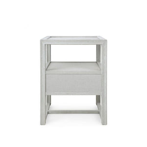 1-Drawer Side Table - Soft Gray | Vivian Collection | Villa & House