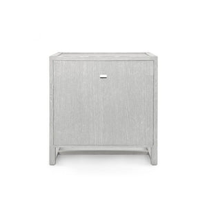 2-Drawer Side Table - Soft Gray | Vivian Collection | Villa & House