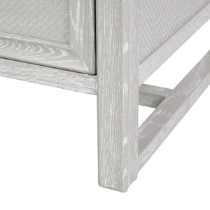 2-Drawer Side Table - Soft Gray | Vivian Collection | Villa & House