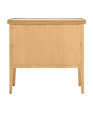 Santos Sea Sand Chest with Glass Top