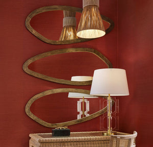 Macy Mirror in Brass Finish