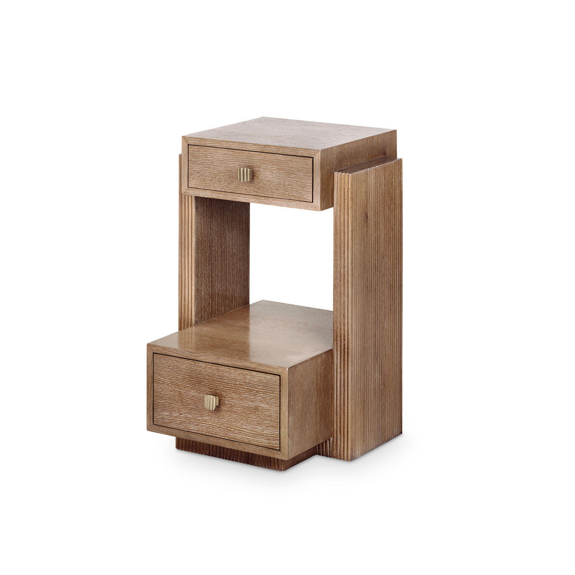 Warren 2-Drawer End Table, Soft Glow Oak | Warren Collection | Villa & House