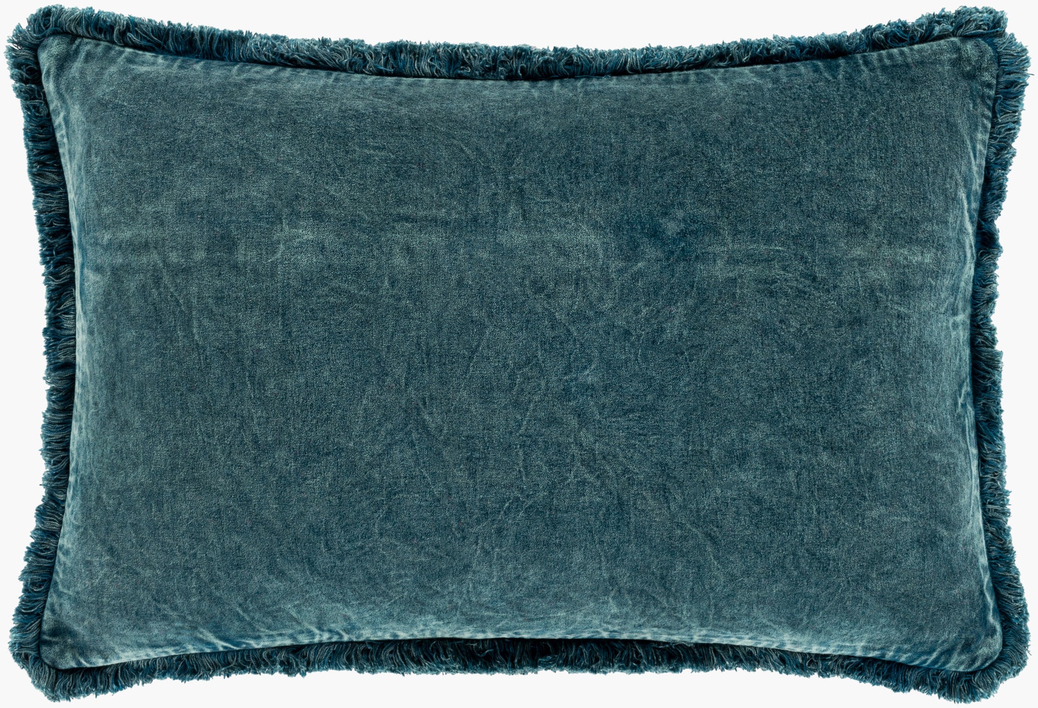 Surya Washed Cotton Velvet WCV-007 Lumbar Pillow