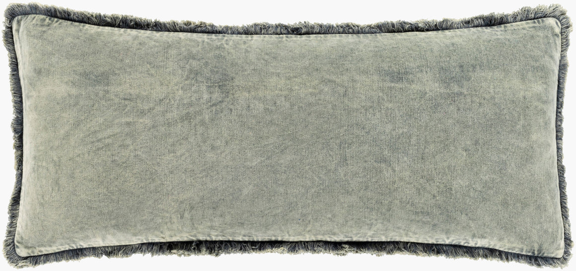 Surya Washed Cotton Velvet WCV-008 Lumbar Pillow