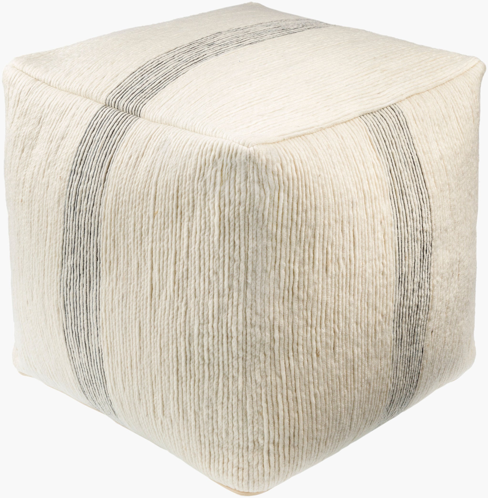 Surya Wheeler WHPF-001 Pouf