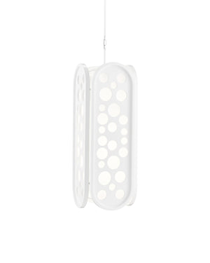 Lapidus Large White Pendant
