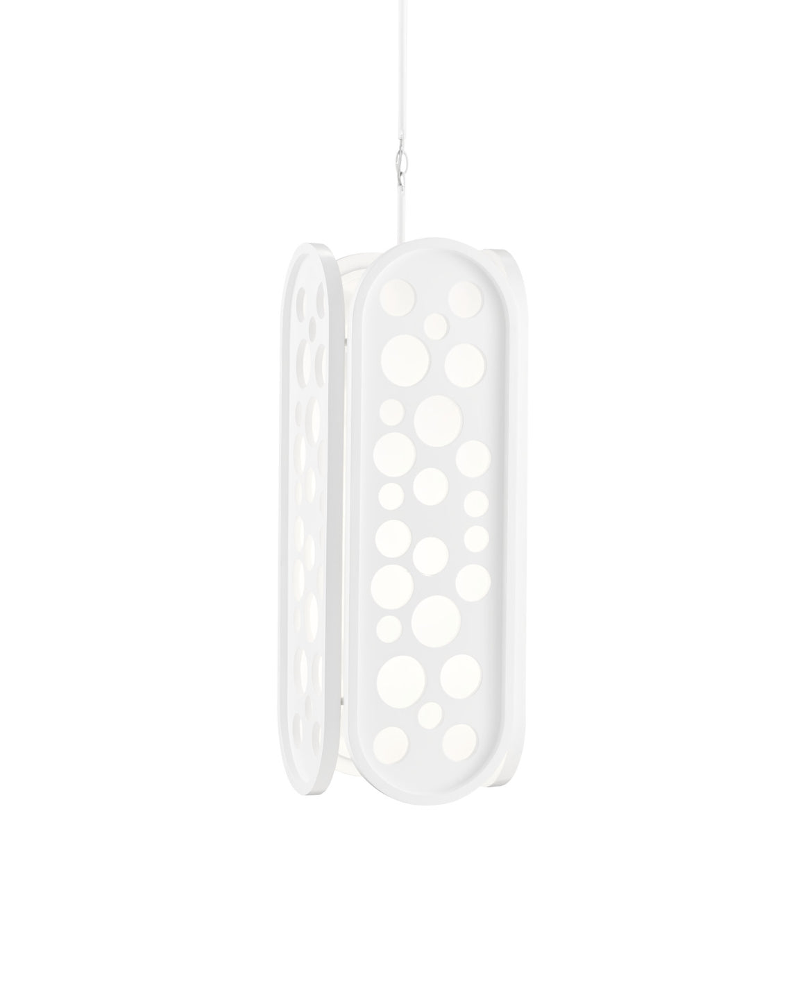 Lapidus Large White Pendant