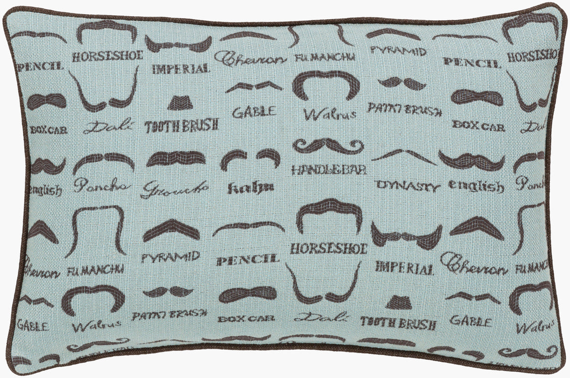 Surya Wax that Stache WTS-003 Lumbar Pillow