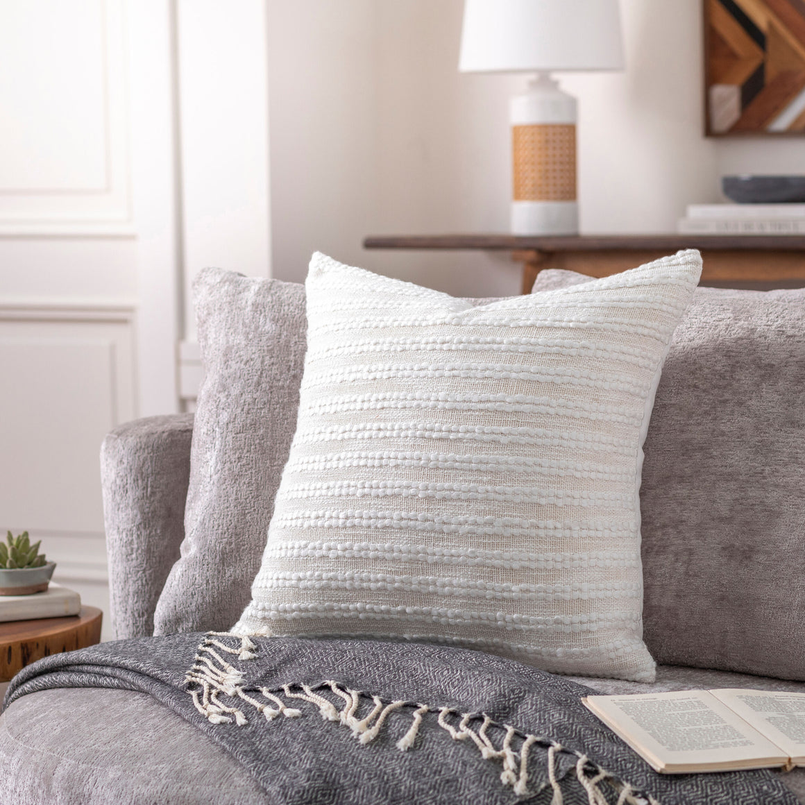 Surya Weaver WVR-004 Lumbar Pillow