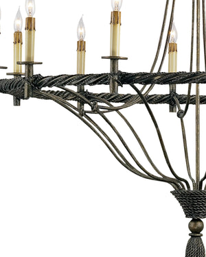Priorwood Bronze Chandelier