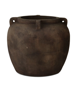 Ophelia Vintage Brown Large Planter