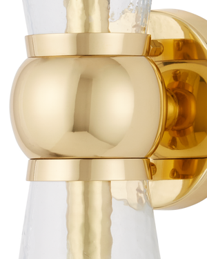 Byford Brass Bath Wall Sconce