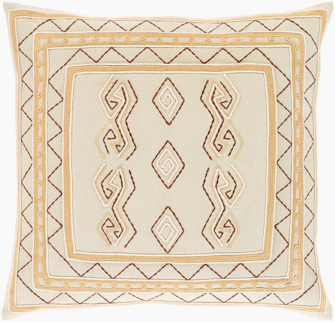 Surya Zulu ZLU-002 Accent Pillow