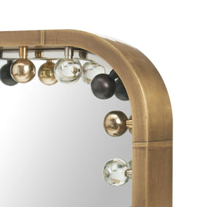 Large Mirror, Antique Brass | Zoe Collection | Villa & House
