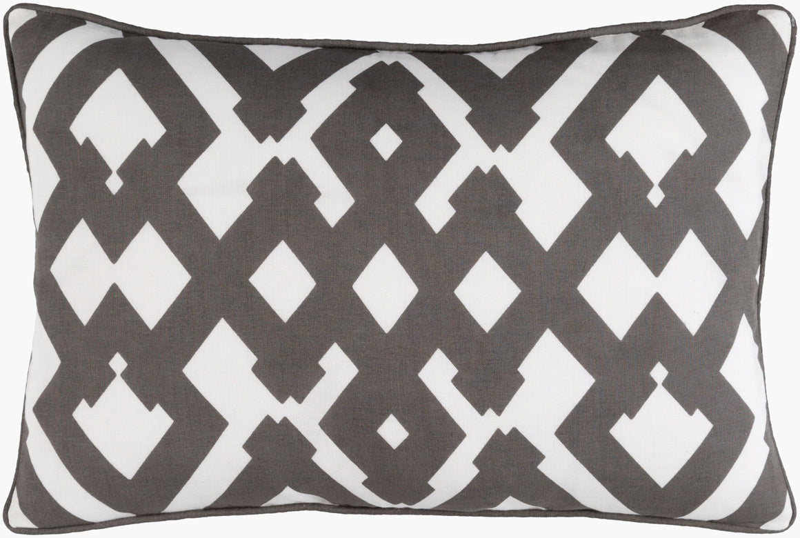 Surya Large Zig Zag ZZG-002 Lumbar Pillow