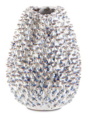 Milione Small Blue Vase - Blue/White