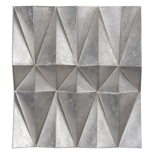 Geometric Iron Panels Artwork - Set of 3